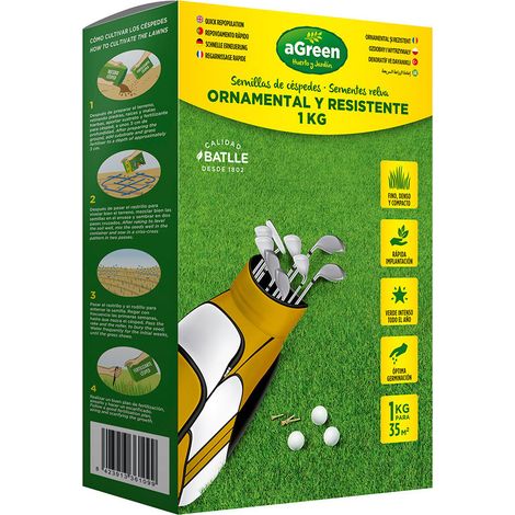 Agreen Herbe Ornementale 1kg Pelouse Esthétique Et Robuste - Agreen (1/3)