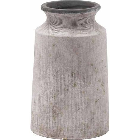 Bloomville Urn Vase - Ceramic - L19 x W19 x H31 cm - Stone