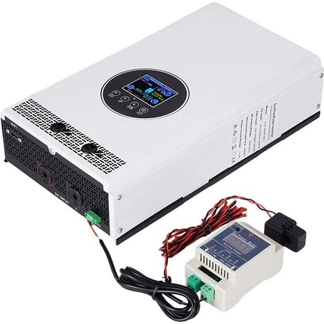 Inverter connesso alla rete, onda sinusoidale pura, molteplici modalità operative, limitatore da 1500 W, CA 180 V-260 V-a (1/2)
