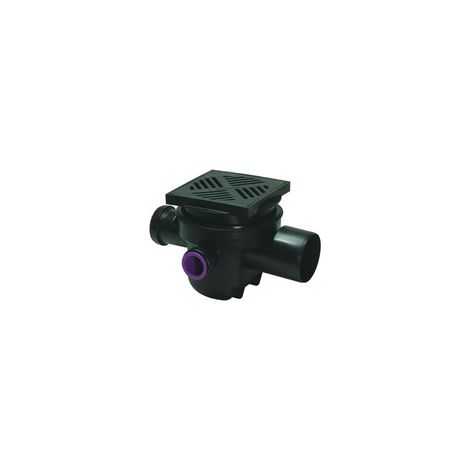 Drain de cuve universel DN100 KST-Rost noir (1/2)