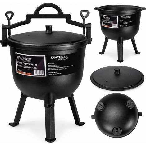 Calderone del cacciatore 10L Kraft&Dele