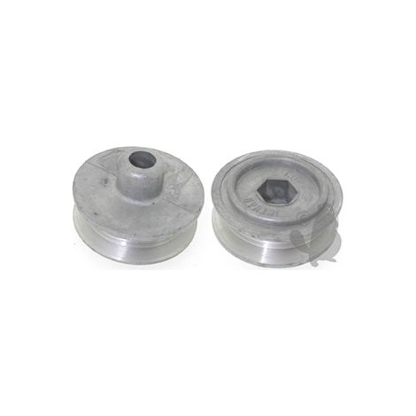 Puleggia adattabile su Snapper per tosaerba autotrattanti 21 - H: 31,75mm, ø: esterno 50,8mm, ø interno 9,52mm. Sostituisce origine: 2451