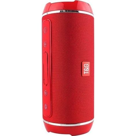 Enceinte Bluetooth - IFCOW - TG-116 - 10W - Étanche IPX5 - Rouge (1/4)