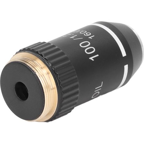 Ersatz-Mikroskopobjektiv 100X, 20,2 mm Hochleistungslinse, präzise Optik für detaillierte Beobachtung, kompatibles Ersatzteil. (1/5)