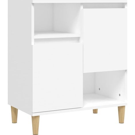 Maison Exclusive - Credenza Bianca 60x35x70 cm in Legno Multistrato (1/5)