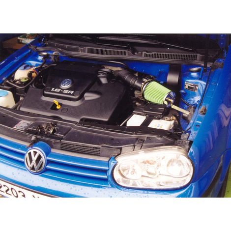 Kit d'admission direct VW Golf 4 1.6Li 100cv – Homologué – Réduction des émissions polluantes – 40987023 – Green