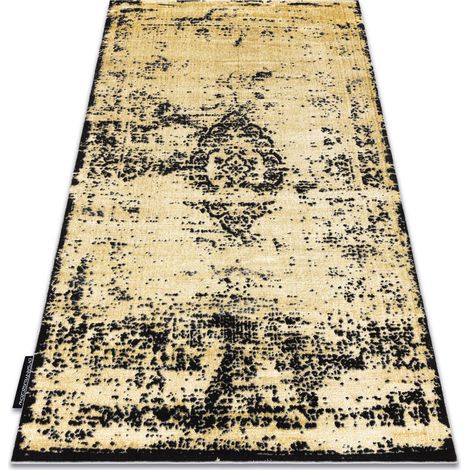 Tappeto DE LUXE moderno 2083 Ornamento vintage - Structural oro / grigio yellow 120x170 cm