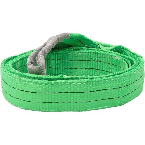 Stier – Élingue 2m – Capacité de charge 2000 kg – Sangle en polyester pour levage sécurisé – Norme DIN EN 1492-1