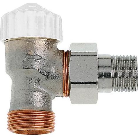 Soupape de thermostat V-Exact II, angle filetage mâle G 3/4, DN 15 (1/4)