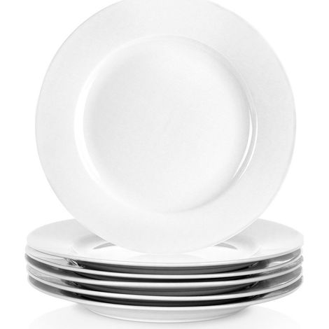 Assiette à dessert en porcelaine Mona 19 cm, lot de 6. (1/5)