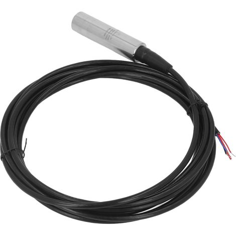 Capteur de niveau d'eau à sonde immergée, transmetteur 0-5V, alimentation 12-30V DC, mesure jusqu'à 8m, sortie analogique pour réservoir et puits. (1/5)