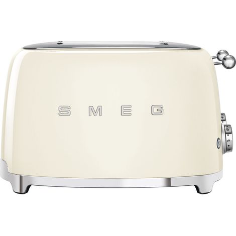 Smeg TSF03CREU Toaster Beige 4 Schlitze 2000W