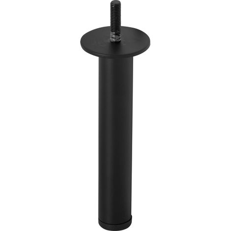Gamba per divano letto nera MAT loft dritta universale hxxx SL034 Gamba per divano letto nera MAT loft dritta universale H100 robusta SL034 (1/5)