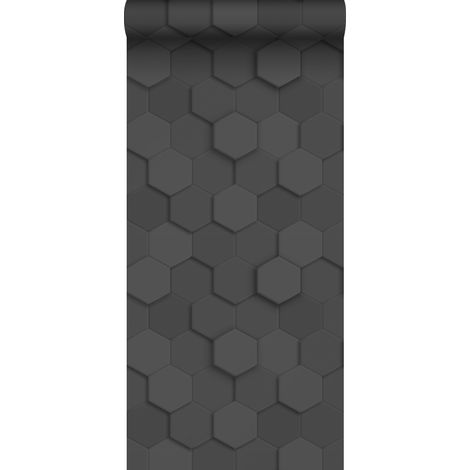 Pp intissé éco texture hexagone 3d - 0,53 x 10,05 m de Origin Wallcoverings (1/5)