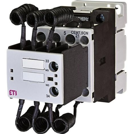 Contactor de condensador 7,5 kvar 1Z 1R 230 V CA CP CEM7.5CN.11-230V-50Hz 004643800