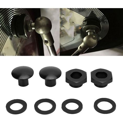 Kit de 4 pièces de fixation pour vérin de lunette arrière 90101-SR3-000, accessoire auto compatible Honda (1/5)