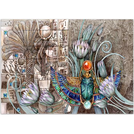 Fototapete Ägypten Pharao Skarabäus 450x315 cm (1/5)