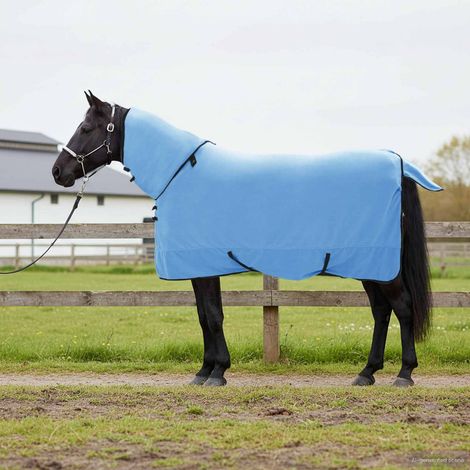 Pferdedecke Volles Aqua 145 cm Polyester