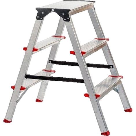 Philips Aluminium-Klappleiter 3 Stufen 150 kg (1/3)