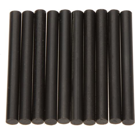 Lot de 10 allume-feu en ferro-cérum nu, briquet en silex, outil de camping en métal mixte, 80 x 8 mm