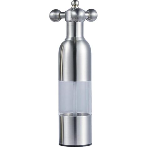 Moulin à poivre manuel, inox, argenté (1/5)