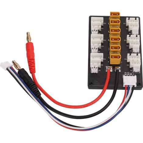 Adaptateur d'extension de chargeur d'équilibrage de batterie XT30 pour carte de charge parallèle IMAX B6 (1/5)