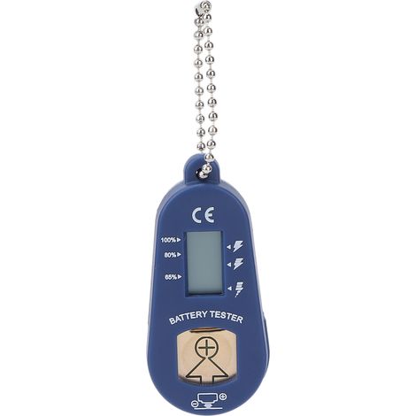 Testeur de Piles pour Appareils Auditifs - Vérificateur Portable avec Écran LCD pour Mesurer les Piles (1/5)
