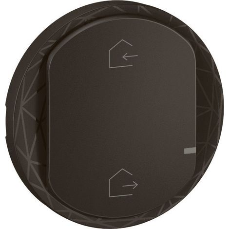 Enjoliveur commande Départ/Arrivée sans fils Céliane with Netatmo Noir LEGRAND CN1400 (1/2)