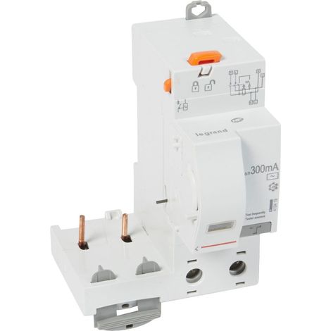 DX³ BDA Bloc différentiel 2P 40A type AC 300mA TGA - LEG410419