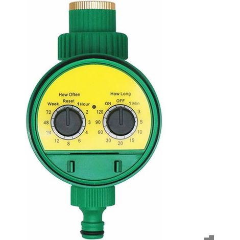 Programmateur arrosage automatique–Affichage LED étanche–Installation facile sur robinet fileté G3/4 – Économie d'eau et réduction (1/4)