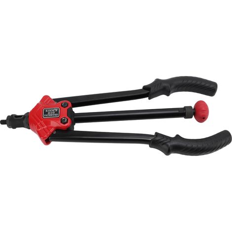 Kit de pose d'écrous rivetés universel 14 pouces, outil professionnel à main en métal pour rivetage aveugle, livré avec 6 mandrins. (1/5)