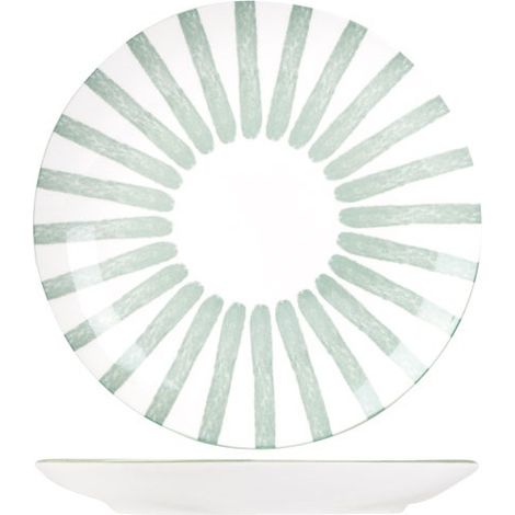 Cabana Assiette Dessert D20,5cm Vert - Cosy Et Trendy Billiet