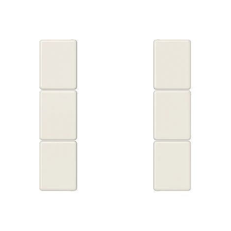 Jung Juego de pulsador, F50, Termoplástico, Serie AS, blanco A 503 TSA