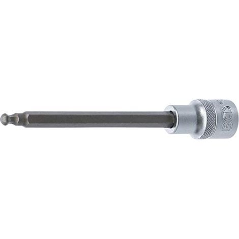 Chiave a bussola  lunghezza 140 mm  12,5 mm (1/2")  esagono interno con testa sferica 6 mm (1/3)