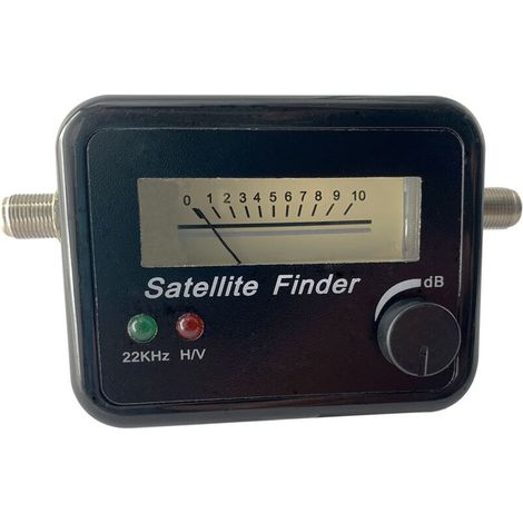 Détecteur Satellite - DC 13-18 V - Pour Alignement Antenne Parabolique - Affichage Éclairé - Portable - 1 Pièce