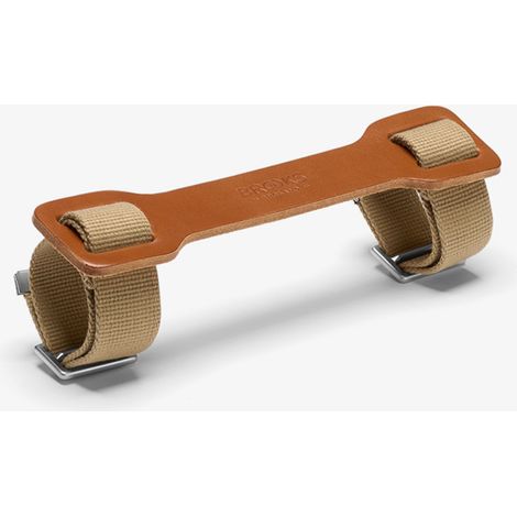 Sangle De Transport Velo En Cuir Miel - Fixation Robuste Et Elegante - Brooks