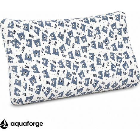 Almofada Cervical Ergonómica Látex Capa Removível 44 x 27 cm (1/5)