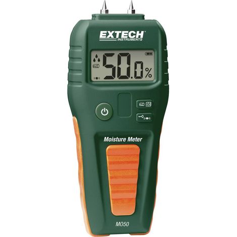 Extech MO50 Misuratore di umidità per materiali Range di umidità materiali da costruzione (intervallo) 1.5 fino a 33 %