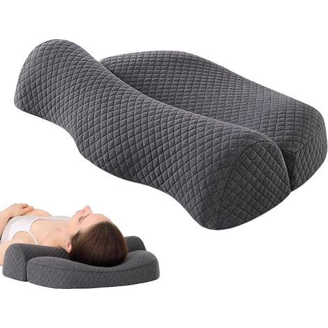 Cuscino per la trazione cervicale, cuscino ergonomico e confortevole per il collo. (1/5)