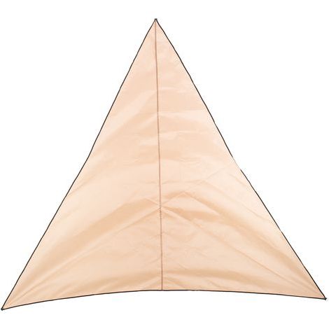 Voile d'ombrage triangulaire kaki – respirant imperméable anti-déchirure – accessoire tente camping (1/5)
