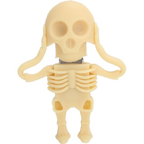 Memoria USB 2.0 con diseño de calavera 3D - Regalo original para cumpleaños, Navidad, Pascua y Año Nuevo - 32 GB de almacenamiento (1/5)