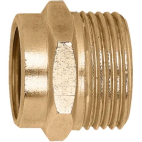 Connecteur femelle 23 p. 1,5 F x 1/2" M 383140 Laiton