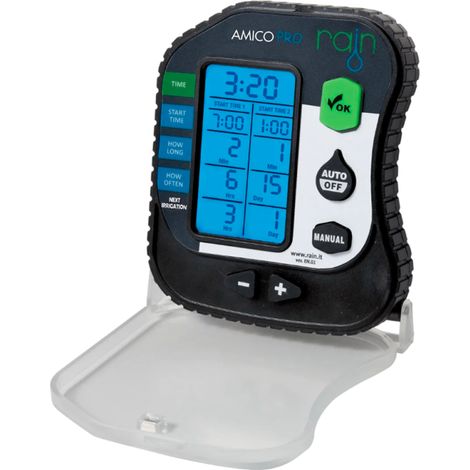 PROGRAMADOR A PILAS DE 2 ZONAS RAIN AMICO PRO2 UN PROGRAMADOR PERFECTO PARA COLOCAR EN UNA ARQUETA RESISTENTE EL AGUA Y LA HUMEDAD OFERTA EXCLUSIVA