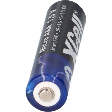 8x XTREME Lithium Batterie AAA Micro FR03 L92 XCell 2x 4er Blister (1/5)