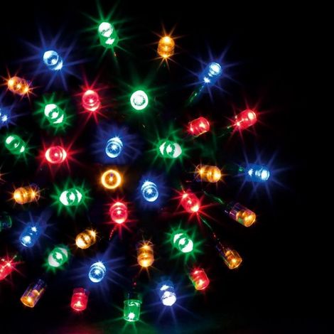 Paris Prix - Guirlande De Noël Lumineuse timer 30m Multicolore