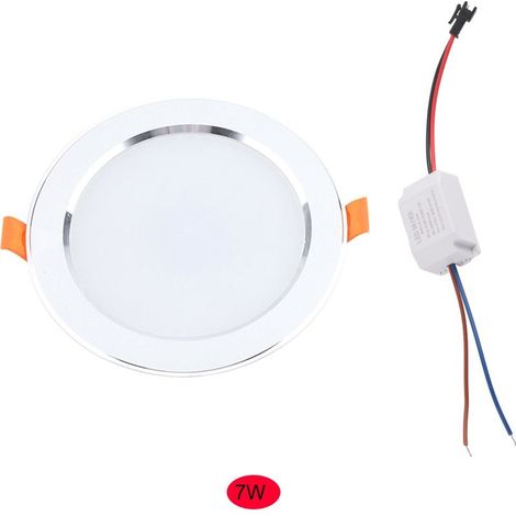 Plafonnier LED 12W Détecteur de Mouvement, Spot Encastré pour Intérieur Maison, Blanc Chaud 3000K, AC 85-265V (1/5)