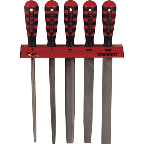 Jeu de limes 5pcs type murale Teng Tools WRFL05