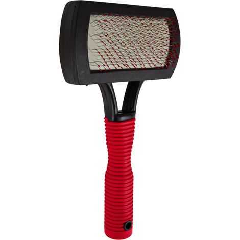 Brosse souple 10 x 17 cm Pelage extérieur, Base du pelage pour chien - Trixie (1/4)