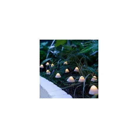 12 Solar-Gartenleuchten, dekorative Pilze, wasserdichte LEDs, für Einfahrt, Terrasse oder Rasen (1/5)