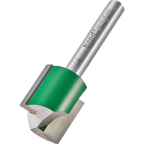 TREND C029X1/4 2 FLUTE CUTTER 19.1MM DIA. (1/5)